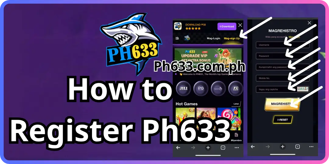 Ph633 Register - How to Register an Account Ph633 3 How to Regiser Ph633